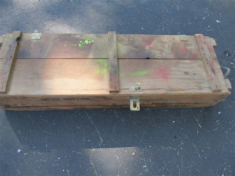 repurposed metal ammo box|old ammo box repair.